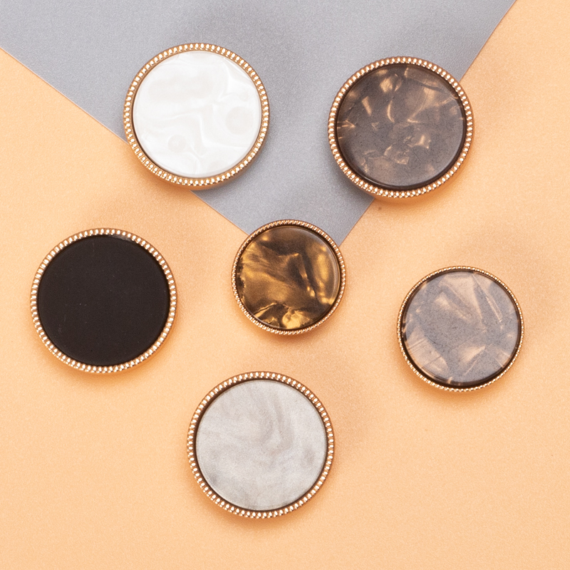 Women's Suit, Transparent High-End Sweater, Cardigan Buttons, High-End Exquisite Fashion Clothing Buttons, Accessories, Gold Coat Women's Suit, Transparent High-End Sweater, Cardigan Buttons, High-End Exquisite Fashion Clothing Buttons, Accessories, Gold Coat