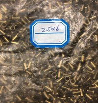 Brass full hollow rivets 2 5*6 5 total length 11 yuan 1000 pieces