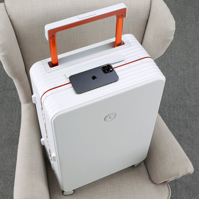 Royal travel matte aluminum frame luggage female Japanese trolley case universal wheel 20 inch password box 24 suitcase men's new