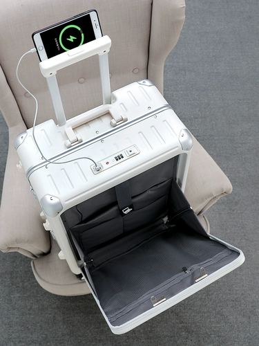 御旅 Универсальный чемодан подходит для мужчин и женщин, 24 дюймов