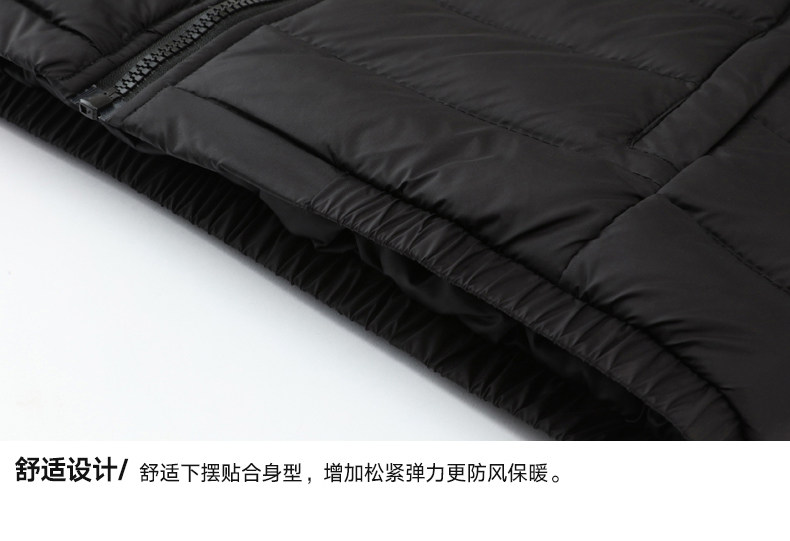 Мужской легкий и тонкий короткий ультратонкий пуховик, куртка, плащ, для среднего возраста, большой размер Others / Other 