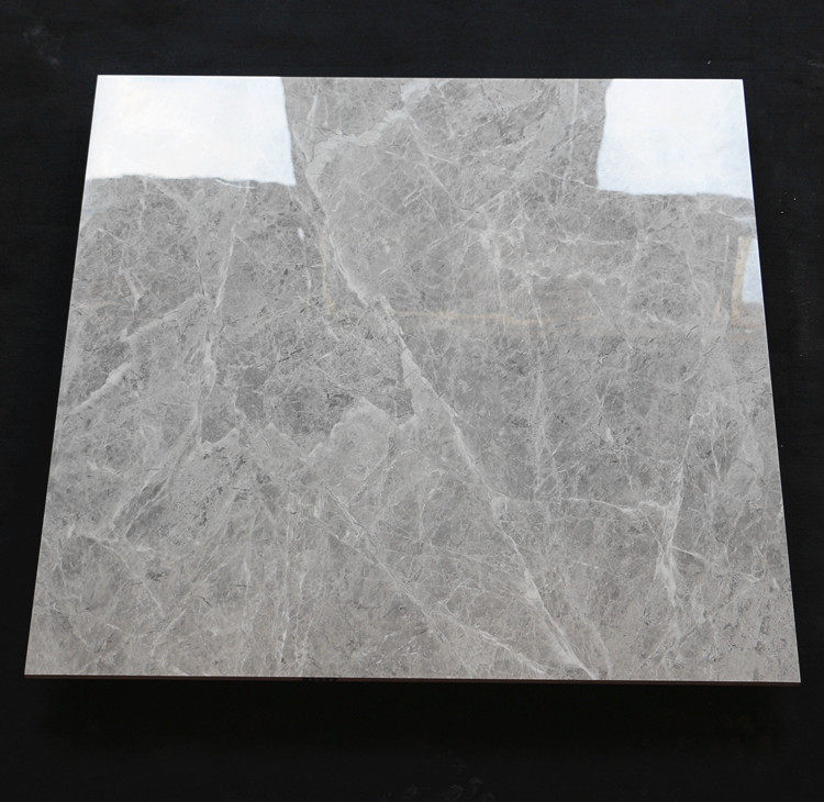 Foshan Tile Grey Tonbody Marble Modern Nordic Floor Tiles 800X800 Living-room Bedroom Anti-Slip Floor Tiles