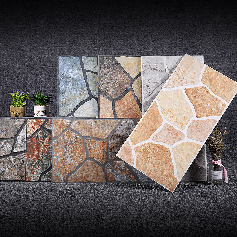 Cobblestone cultural brick 300x600 wall brick antique brick villa exterior wall tile balcony courtyard wall brick floor tile