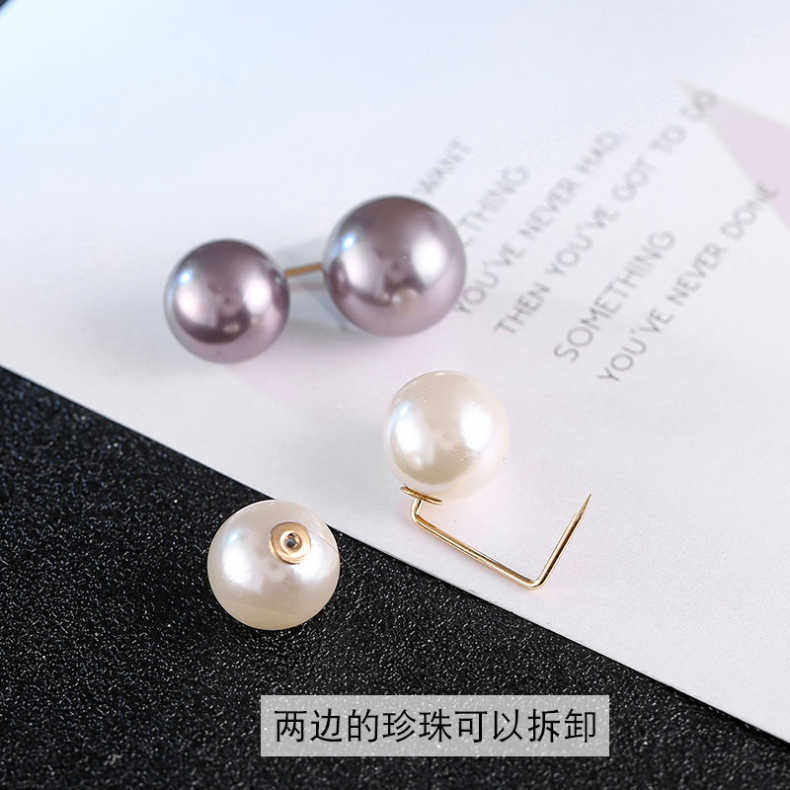 Waist pin brooch women's niche design skirt waist anti-light artifact big change small cardigan adjustment buckle