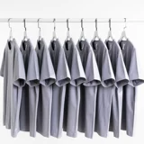 Хлопковая футболка с коротким рукавом, размер, свободный крой