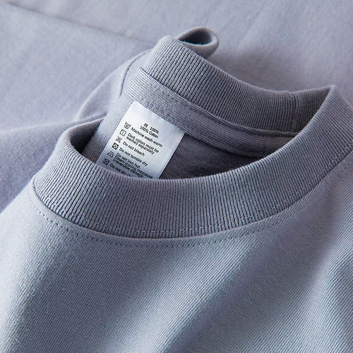 Хлопковая футболка с коротким рукавом, размер, свободный крой