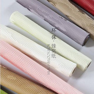 Environmentally friendly honeycomb paper mesh art paper