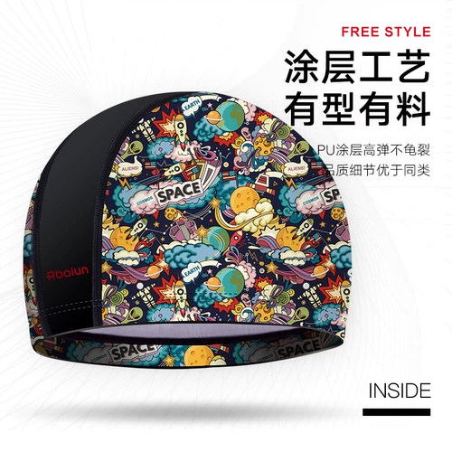 Плавательная шапочка, водонепроницаемая кепка для взрослых, полиуретановая ткань для плавания, профессиональный плавательный аксессуар, новая коллекция, звездные войны