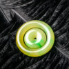 Yangzi Jewelry Ring Buckle Laokeng Bingzhong yellow and green three-color jadeite ring safety buckle pendant 9.2