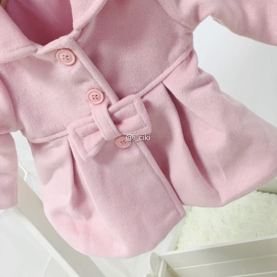 Manteau pour fille ICIKI en de laine - Ref 2162314 Image 17