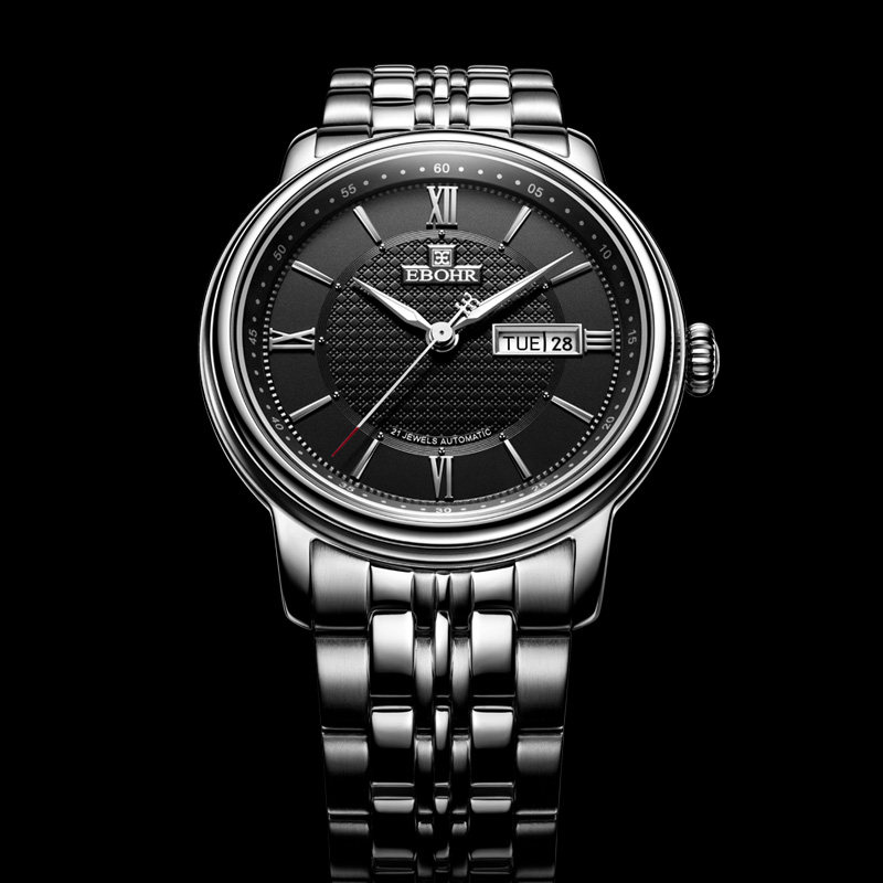 Bracelet montre pour homme EBOHR   - Ref 3273025 Image 5