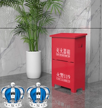 Dry powder fire extinguisher box for household stores 3kg4kg5kg2 only contains 4kg dry powder fire extinguisher box