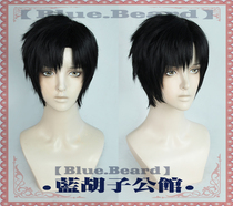 (Blue Beard) light and night love hasn black 3 7 handsome hair cos spot wig