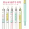 Morning light spell spell letter pen DIY press pen Black gel pen Press type student stationery Best friend pen Couple pen A pair of limited edition pen Custom pen Good learning and fun series