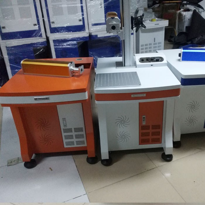 Laser fiber marking cabinet Metal engraving machine Engraving plotter Small case frame engraving machine CO2