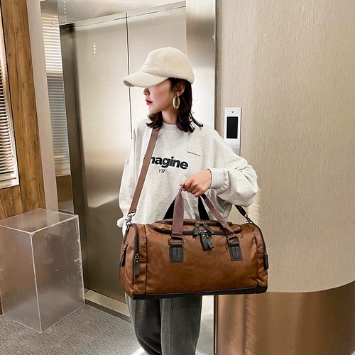 Сумка для путешествий, универсальная мужская спортивная сумка для тренировок, сумка через плечо с разделителями