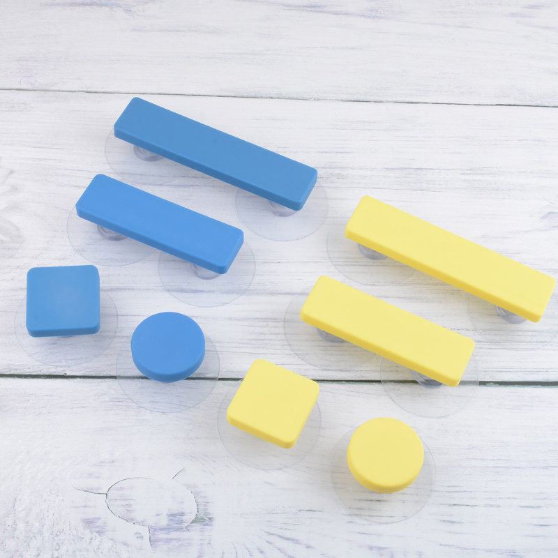 New free punching handle cabinet door handle wardrobe shift door handle free from drilling powerful self-adhesive display cabinet