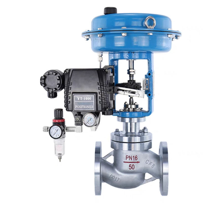 Pneumatic adjustment valve ZJHP - 16C pneumatic steam proportion ...