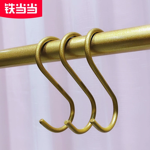 Магазин одежды подключите стену S Крюк Железная краска Золотая декоративная многофункциональная вешалка магазин одежды Creative Linked Hook