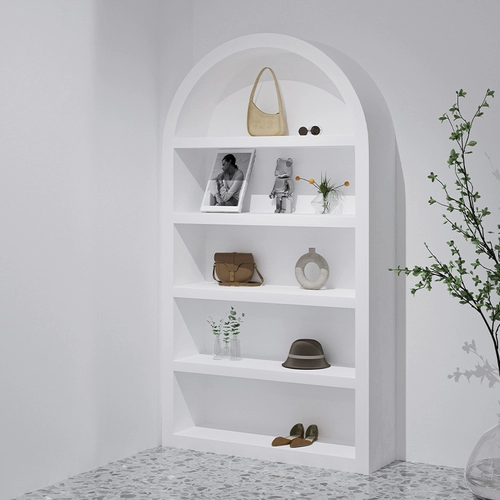 Шкаф -магазин женской одежды для наставки мешков Hanfeng мягкий наряд на стене многослойный полка, шоу магазина одежды