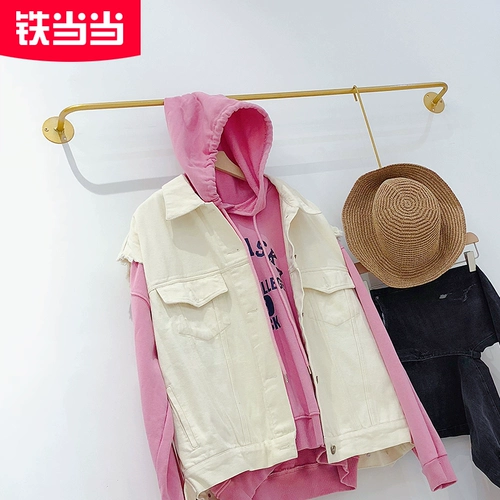 Магазин одежды подключите стену S Крюк Железная краска Золотая декоративная многофункциональная вешалка магазин одежды Creative Linked Hook