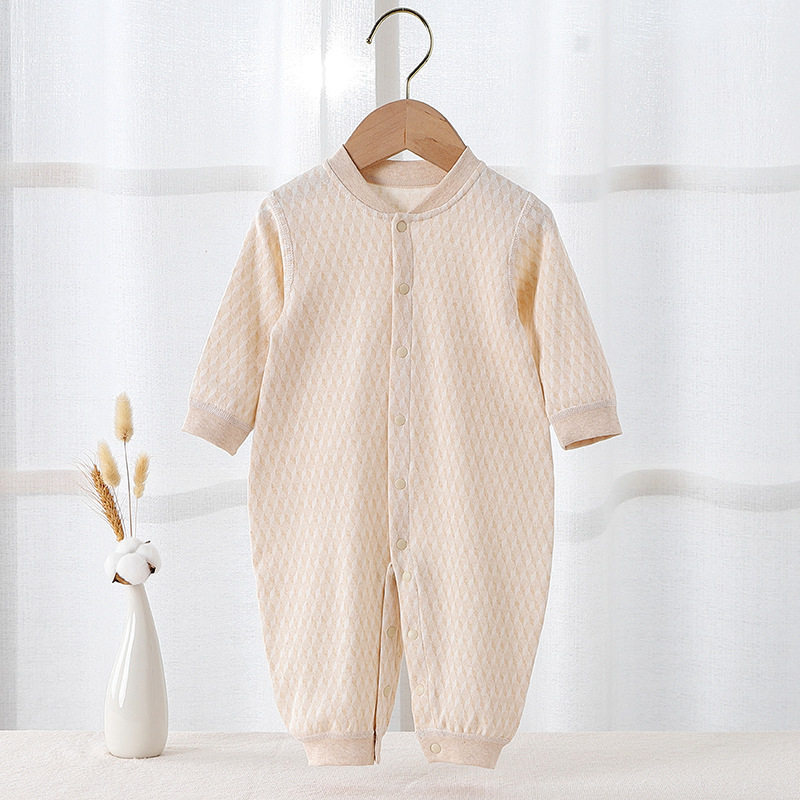 Baby is a baby with a skeleton - free summer pajamas air conditioning clothes for 0 - 2 years old to climb spring and autumn monk suit