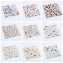 Goose Pebble Floor Tiles 300x300 Toilet Anti Slip Tiles Rugged Kitchen Glazed Face Brick Courtyard Terrace Wall Brick