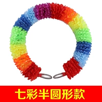 140 см (полуцир -циркулярное цветочное кольцо) красочный периметр