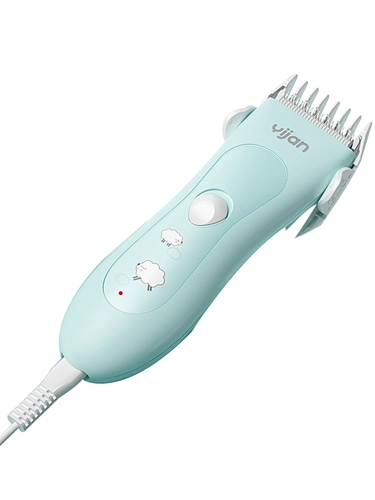 Детская беззвучная водонепроницаемая перезаряжаемая машинка для стрижки волос с зарядкой для домашнего использования