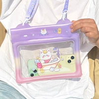 Тип подушки безопасности ✅Фиолетовый купающийся кот ⭐1 упаковка [уровень водонепроницаемости 8 丨 фото высокой четкости на 360°]