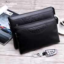 Kermacron mens bag packs 2021 new handbags Male genuine leather handbag Handbag Handbag handbags Bull Leather Men Bag