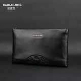 Кожаная сумка с петлей на руку, маленькая сумка клатч для отдыха, из натуральной кожи