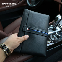 Kermacron Mens Handbag Handbags Handbags Genuine Leather Handbags Letter Enveloping 2021 New Tidal Bull Leather Casual Bag Mens Bag