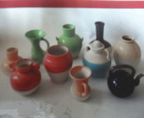 Still life pottery sketch supplies a hundred flowers a set of 10 workmanship standards