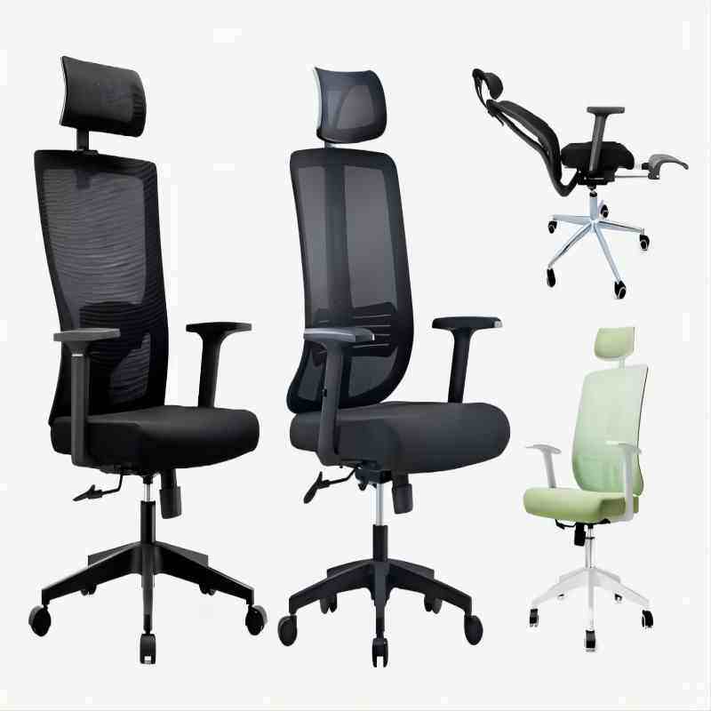 Lao Guang Factory Direct Sales High Back Multi functional Explosion proof Ergonomic Comfortable Mesh Breathable Computer Office Chair