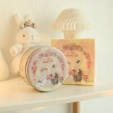 Кролика Lulu Hand -Painted Illustration Rabbit Cookie Cookie Box Box Запеченная упаковочная коробка Xikan Sugar Box Pired Box пустая коробка