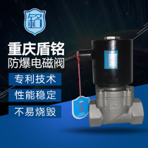 Explosion-proof solenoid valve explosion-proof solenoid valve two-position two-way solenoid valve 6 3MPa Chongqing Dunming Solenoid Valve Factory