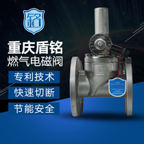 Industrial stainless steel gas shut-off valve restaurant gas shut-off valve stainless steel material cut-off solenoid valve