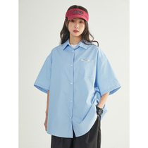 UBUIE Dry Fish Shirt Woman Short Sleeve 2022 Summer New Polo Collar Loose Minima Day Ensemble Casual Lining