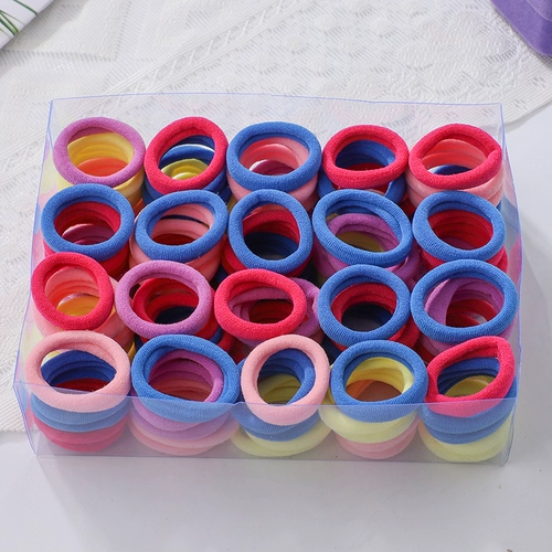 Детский аксессуар для волос, безвредная милая резинка для волос, не повреждает волосы