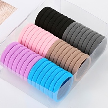 无接缝不伤发头绳高弹力发圈发绳60