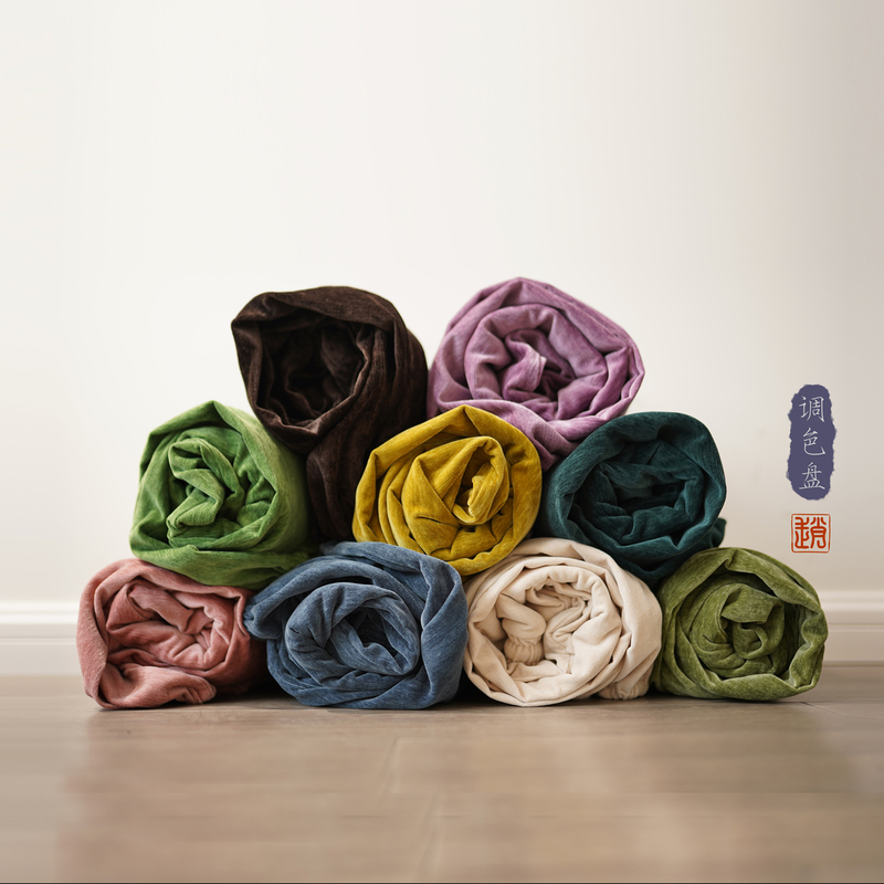 【Color Palette】Zhao's Hanfu Spring/Summer Chenille Pants, Jogger Pants, Wide-Leg Pants, and Hanfu Inner Pants