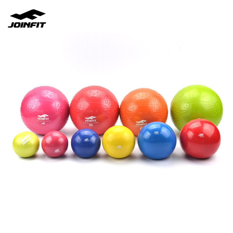 joinfit Yoga solid ball sand filling ball PVC soft gravity ball Health ball Handball fitness ball Sports ball