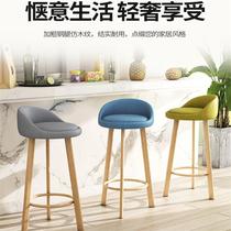 Jewelry store chair backrest bar chair glasses shop special stool gold shop front desk cashier counter bar chair