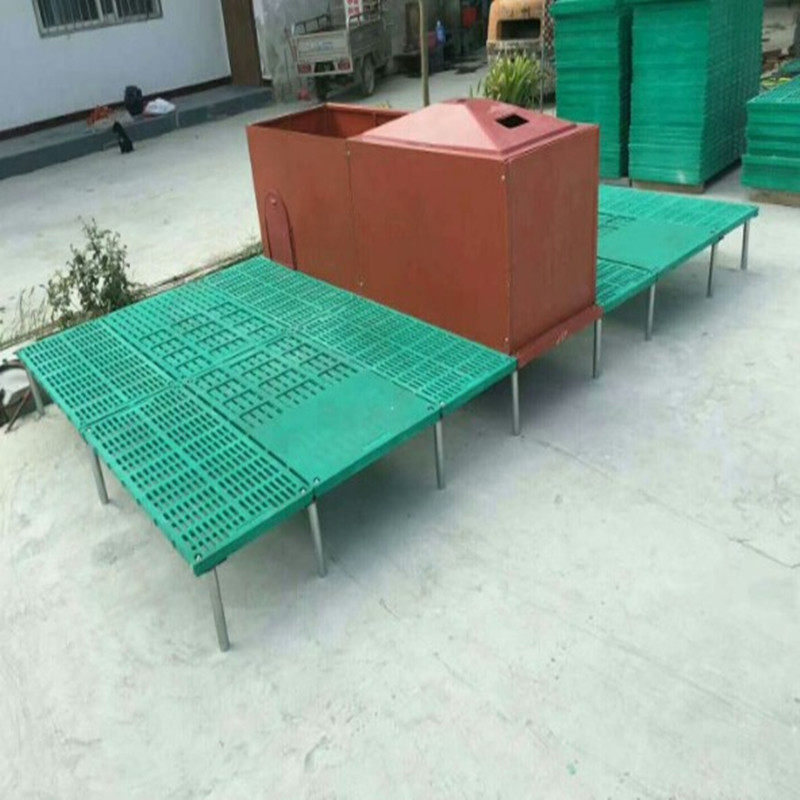 Piggy Leaking Manure Plate Plastic Thickened Grid Sheep Ring Leakage Manure Plate Chicken With Composite Leakage Manure Plate Pig Produce Bed Breeding Equipment
