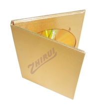 CD box single-piece universal gold CD box high-end commemorative wooden box dvdcd storage box customization