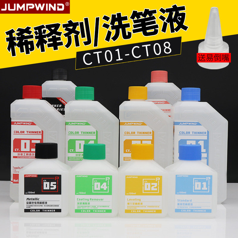 Paint dilutant CT01-05 Oil metal color dilution liquid wash pen fluid remove paint removal