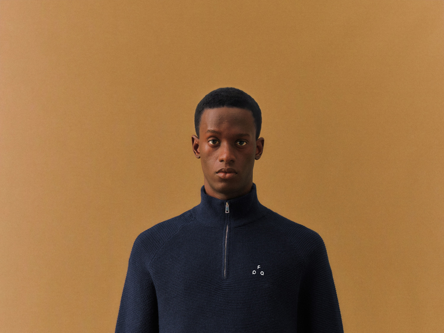 FPA Openwork High-Neck Pullover Sweater