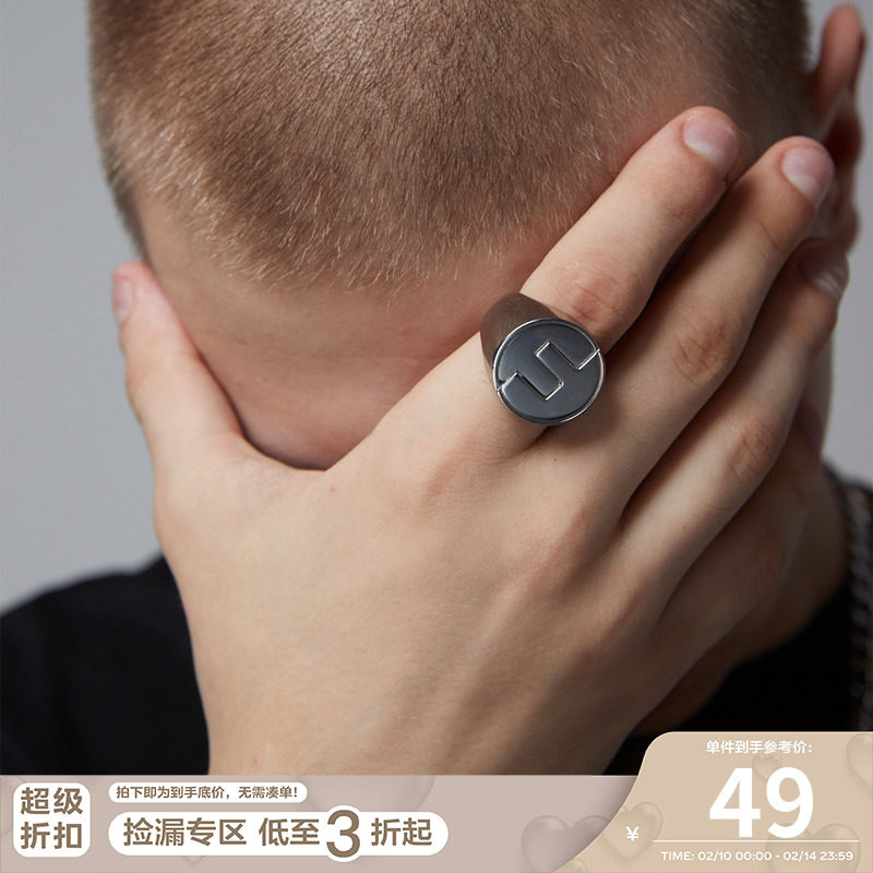 FPA (VENGETICE) brand logoF round ring male hip-hop male and female co-pay 