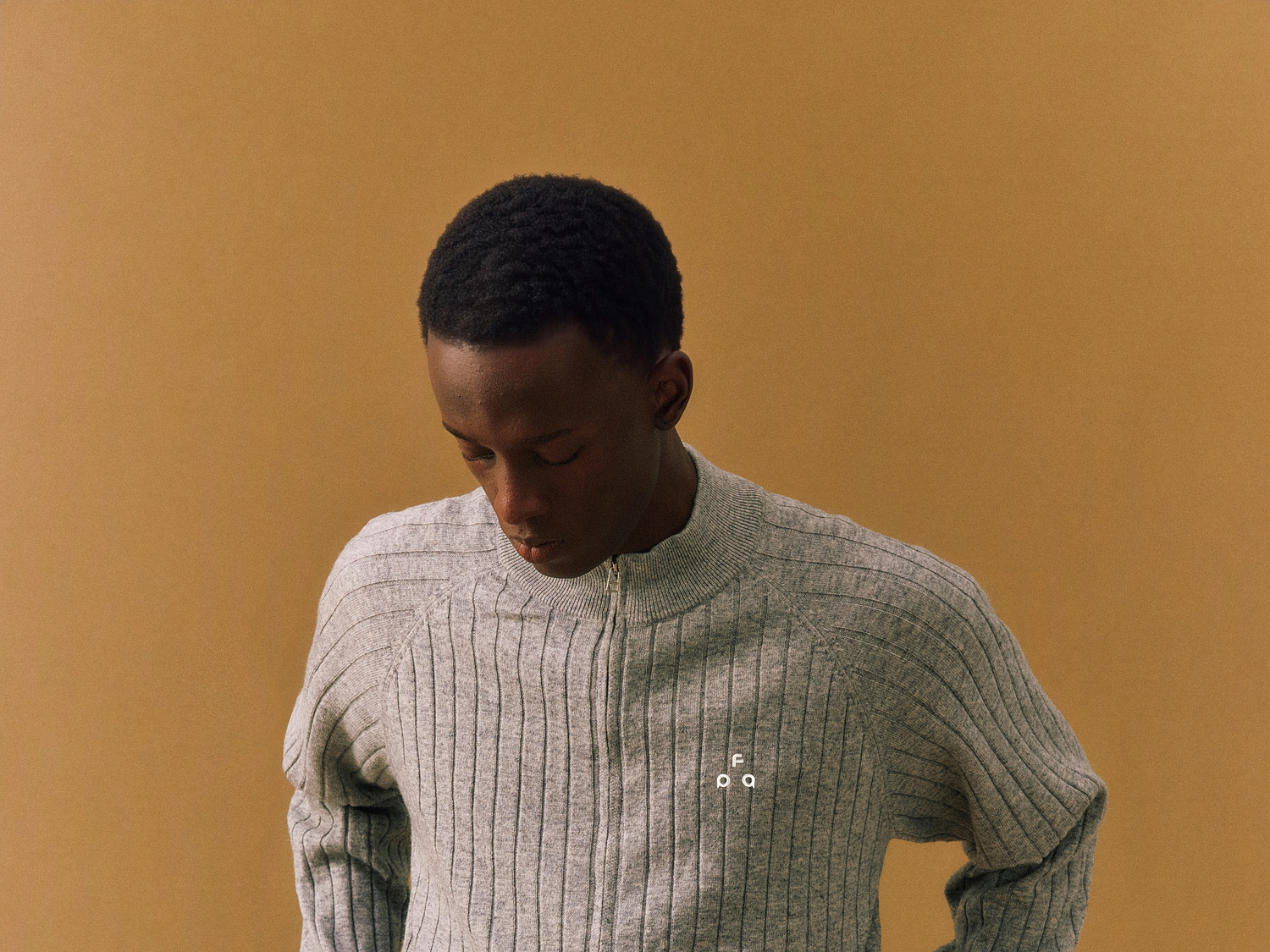 FPA Wool Ribbed Cardigan